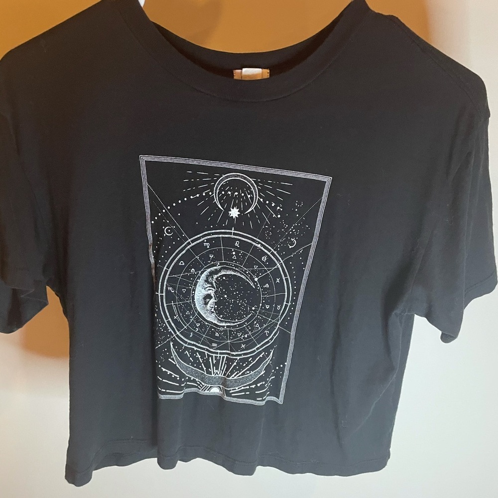 Garage astrology baby tee